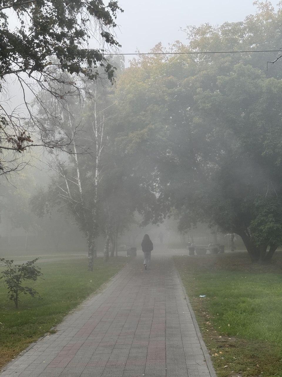 Фото Новосибирск окутал густой туман утром 17 сентября – 15 завораживающих кадров 6